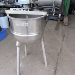 Groen 90 Lts scrape wall pan.