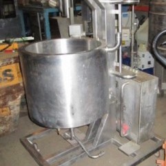 Stainless Steel 100 Lts Jacketed Vessel With Heater