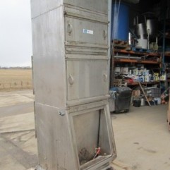 D.C.E. / Torrit stainless steel dust unit with sack tipping station.