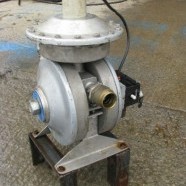 Flotronic 710 stainless steel diaphragm pump.