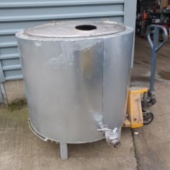 Stainless Steel 500Lts Jacketed Tank